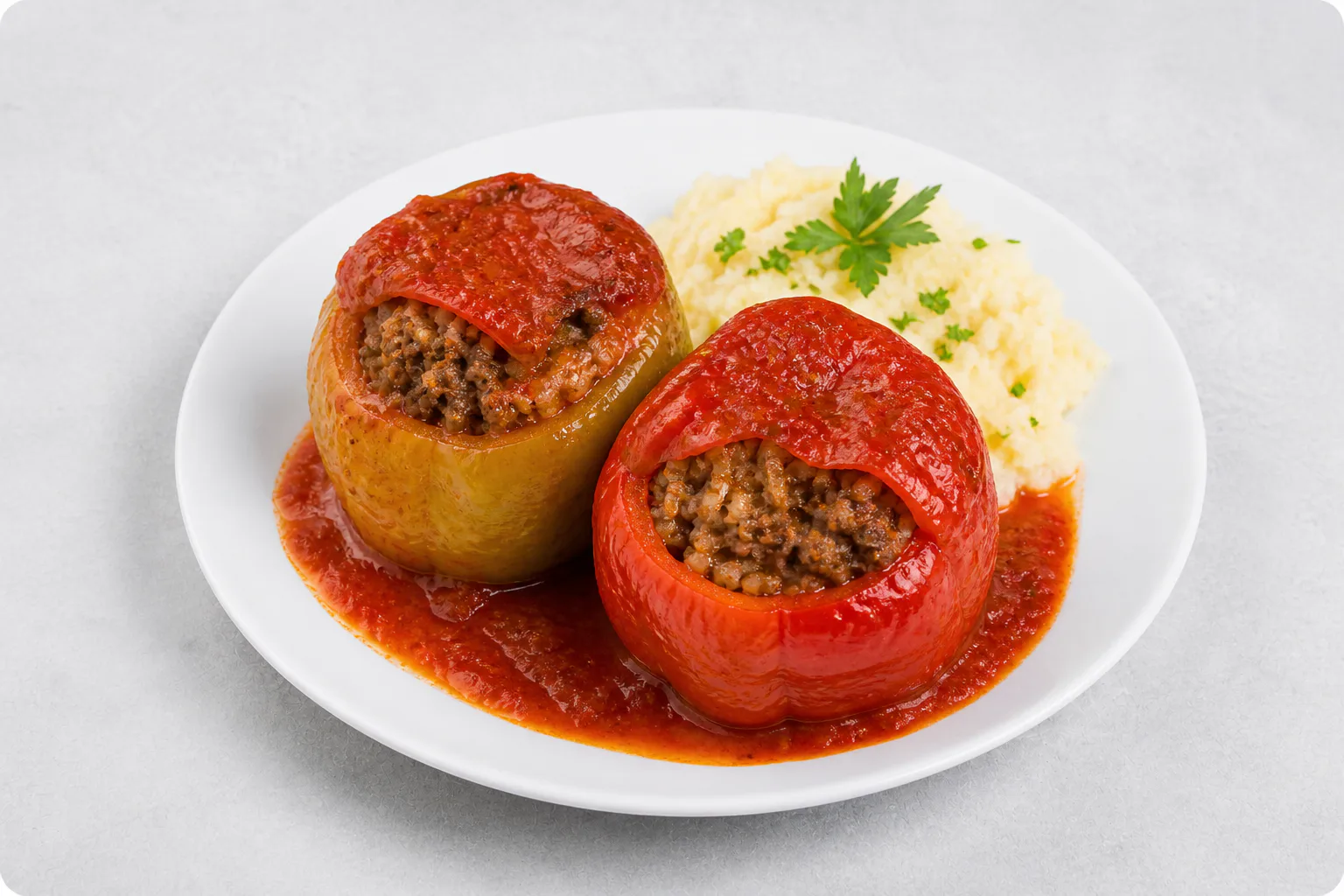 Punjena paprika kao dnevno jelo u Restoranu Kažun Rovinj
